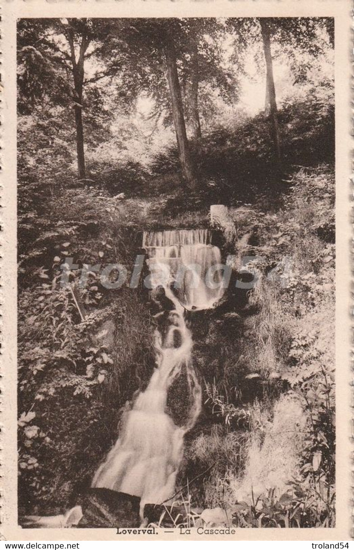 CP, Hainaut, LOVERVAL, La Cascade, éditions GUILLAUME-COUILLET - Gerpinnes