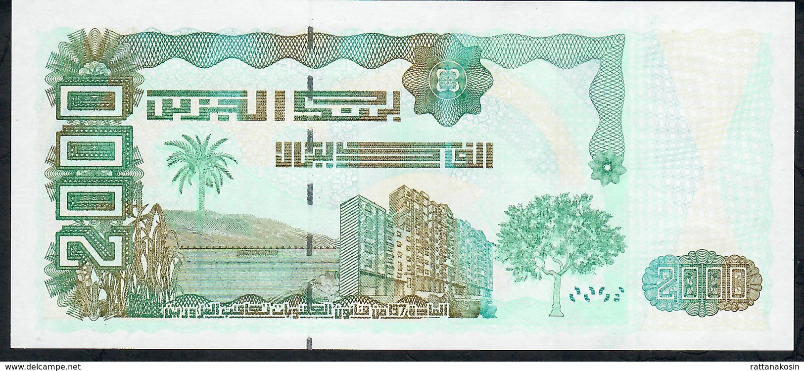 ALGERIA P144a 2000 DINNARS 24.3.2011 Signature 3 (=  FIRST Signature ) UNC. - Algérie