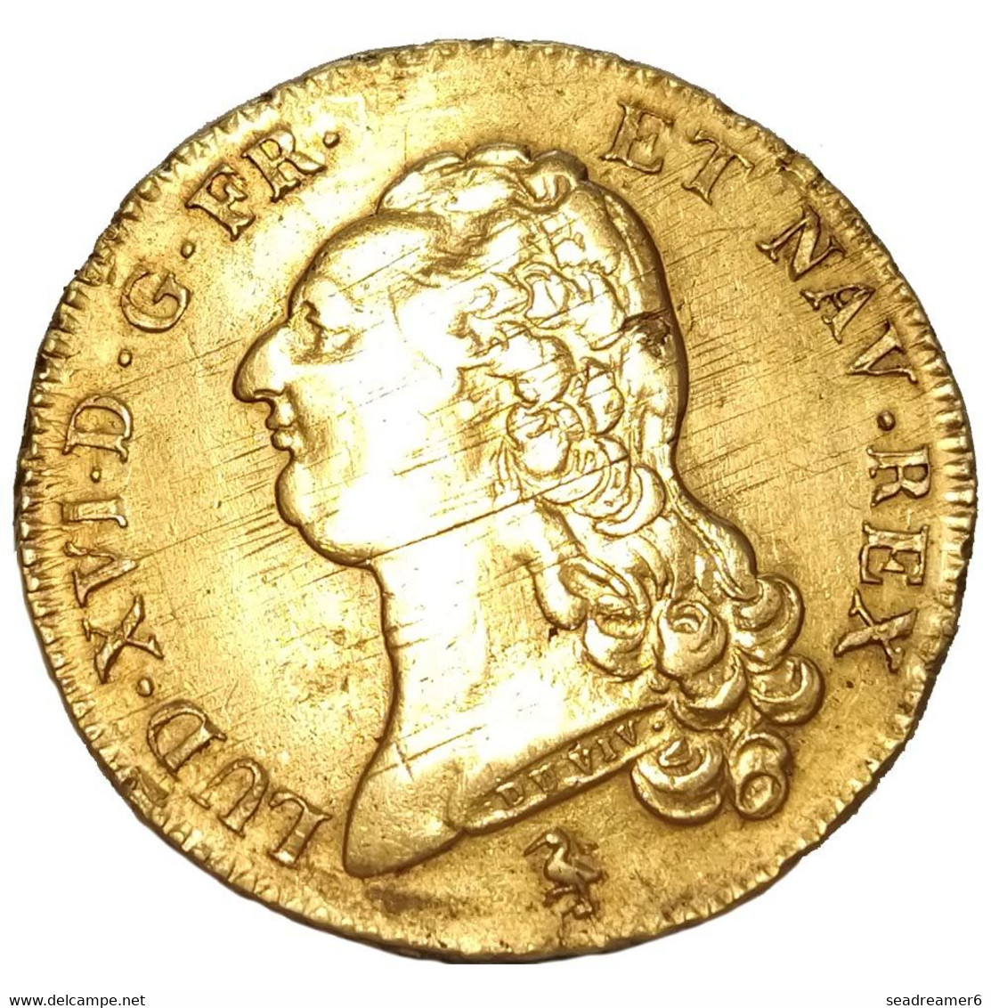 Pièce Royale Or - Louis XVI - Double Louis D'Or à L'Ecu De France Et De Navarre - 1786 - A Paris - 1774-1791 Louis XVI