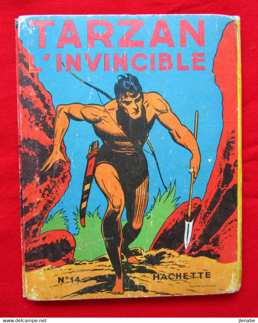 TARZAN L'INVINCIBLE Edition Originale De 1949 Par HOGARTH - Tarzan