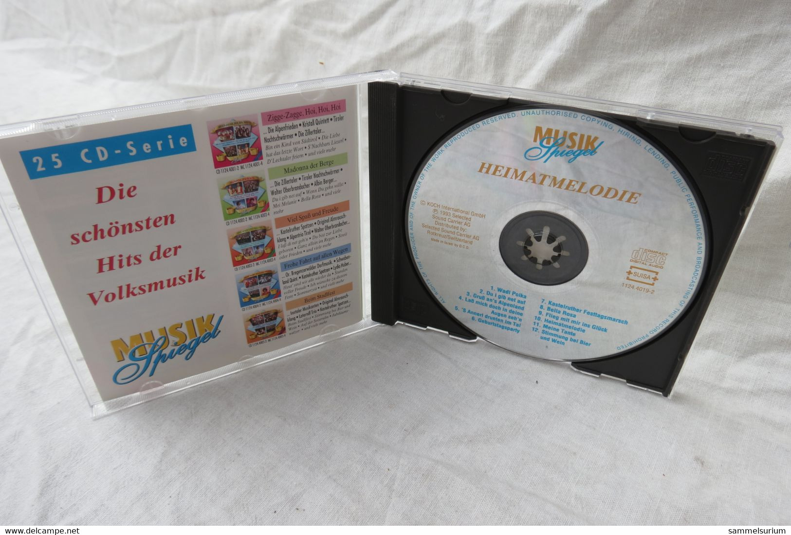 CD "Musik Spiegel Heimatmelodie" Div.Interpreten - Other - German Music