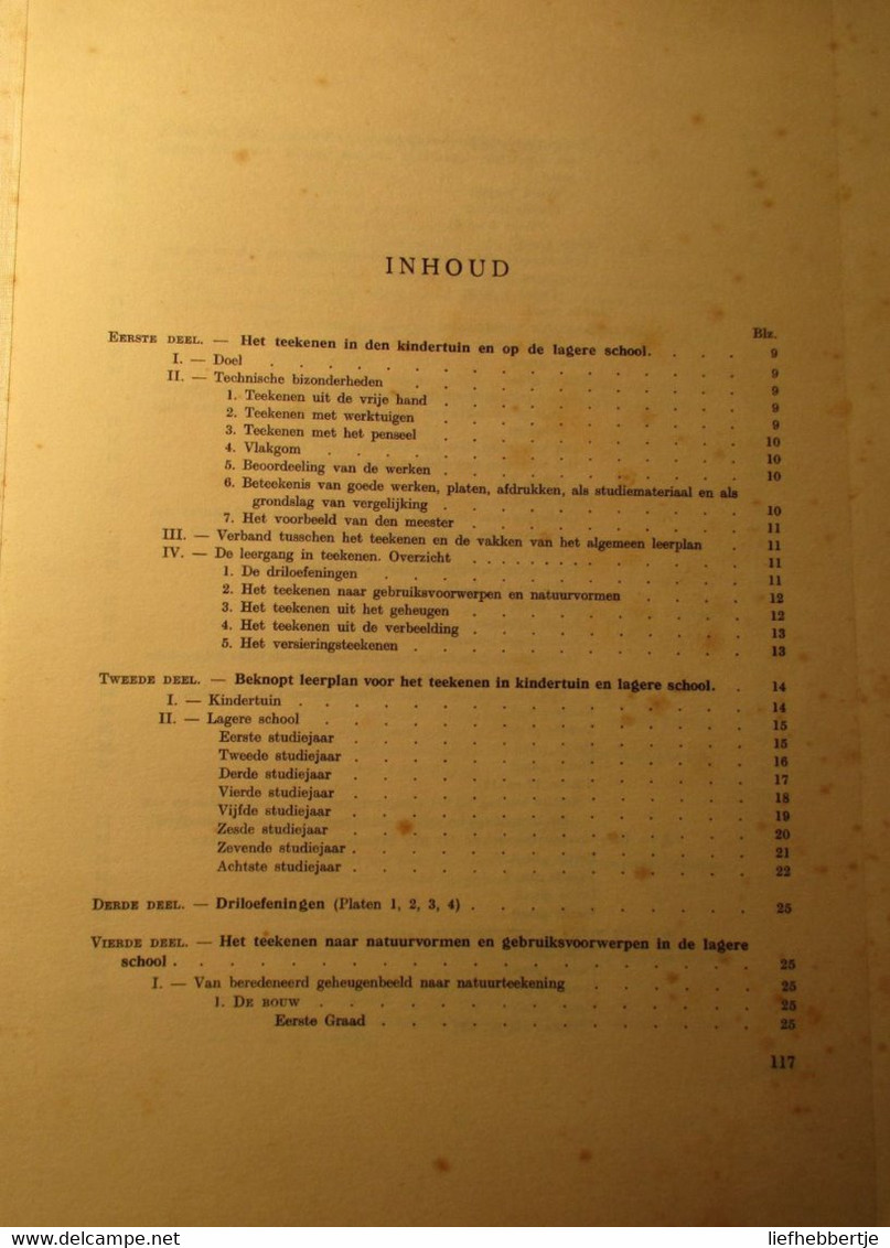 Het Teekenen In Opvoeding En Onderwijs - J. Broeders - 1933 - Handboek Tekenen / Tekenkunst Onderwijs - Pratique