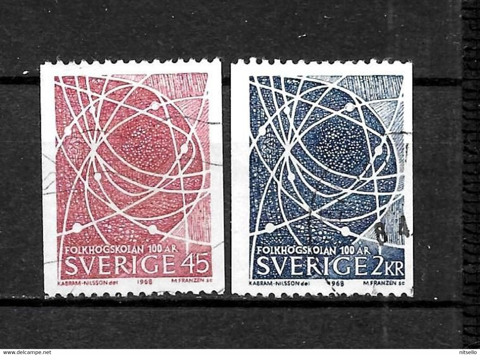 LOTE 1432  ///  SUECIA      YVERT Nº: 597/598  ¡¡¡ OFERTA - LIQUIDATION - JE LIQUIDE !!! - Used Stamps