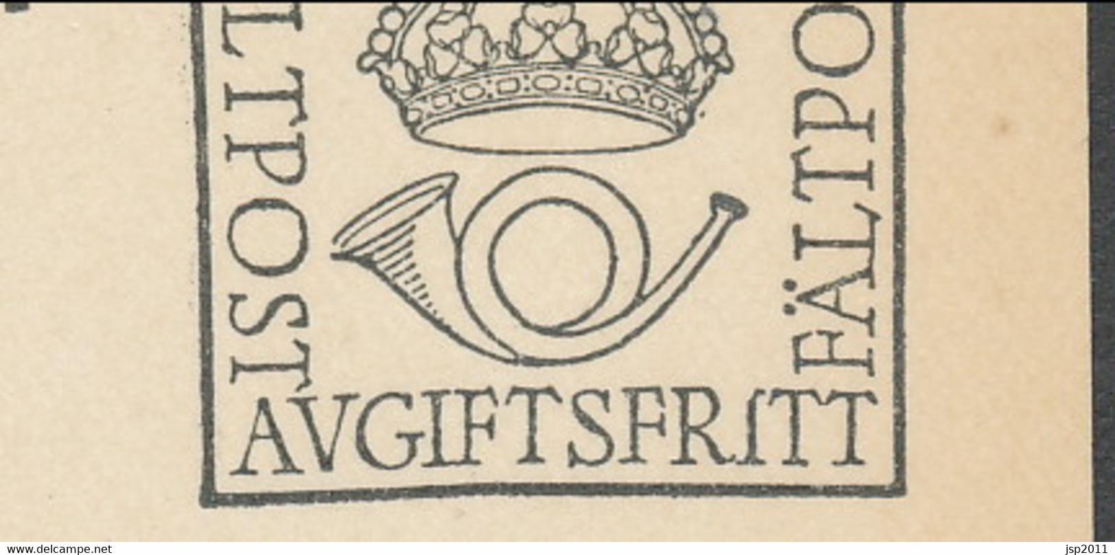 Sweden 1930, Facit # MkB 4, "PFree Of Charge", Large Crown. Unused. See Description - Militaire Zegels