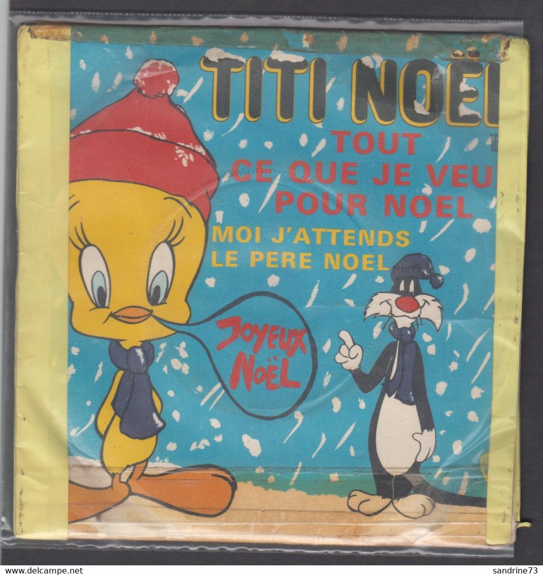 Disque Vinyle 45t - Titi Et Grosminet - Kinderlieder