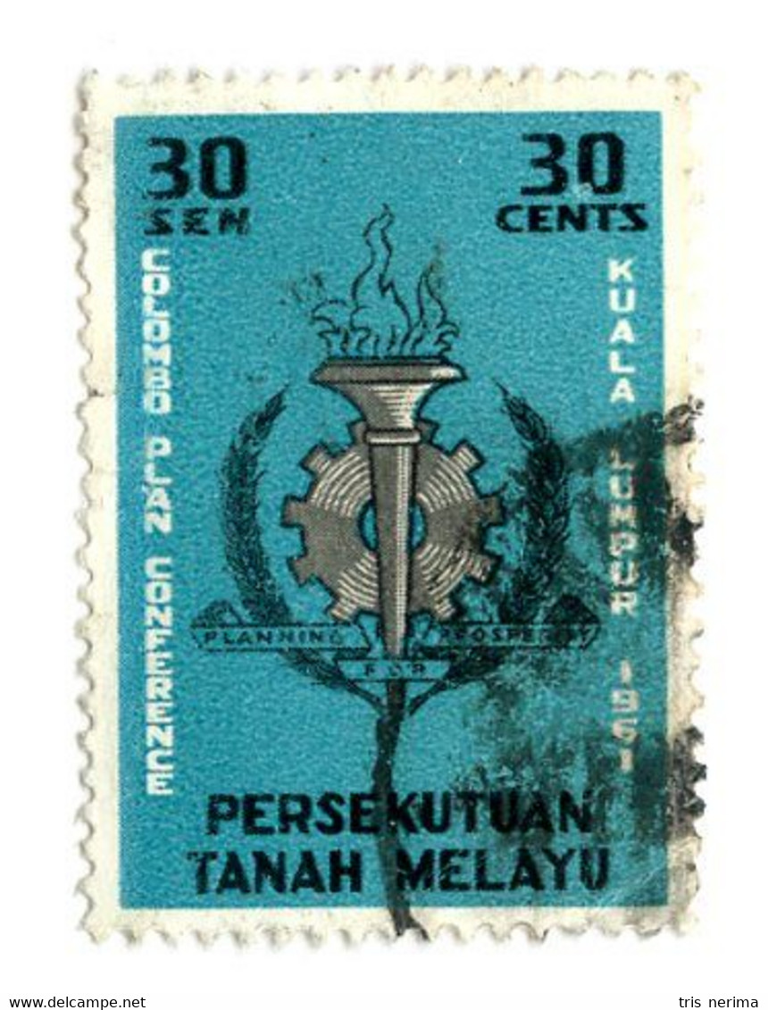 10331 Fed.of Malaya 1961 Scott # 101 Used OFFERS WELCOME! - Fédération De Malaya