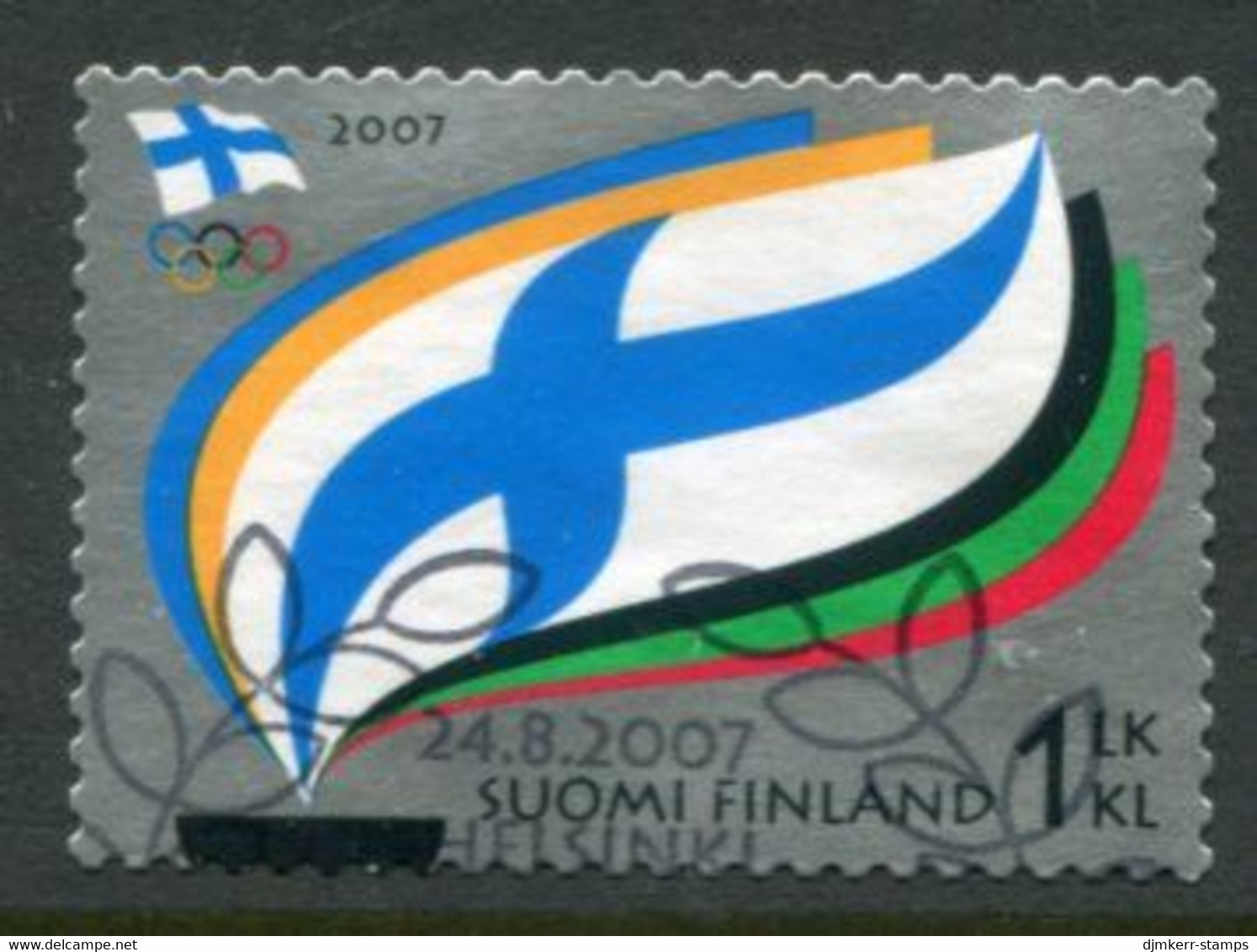 FINLAND 2007 Olympic Committee Centenary Used.  Michel  1866 - Oblitérés