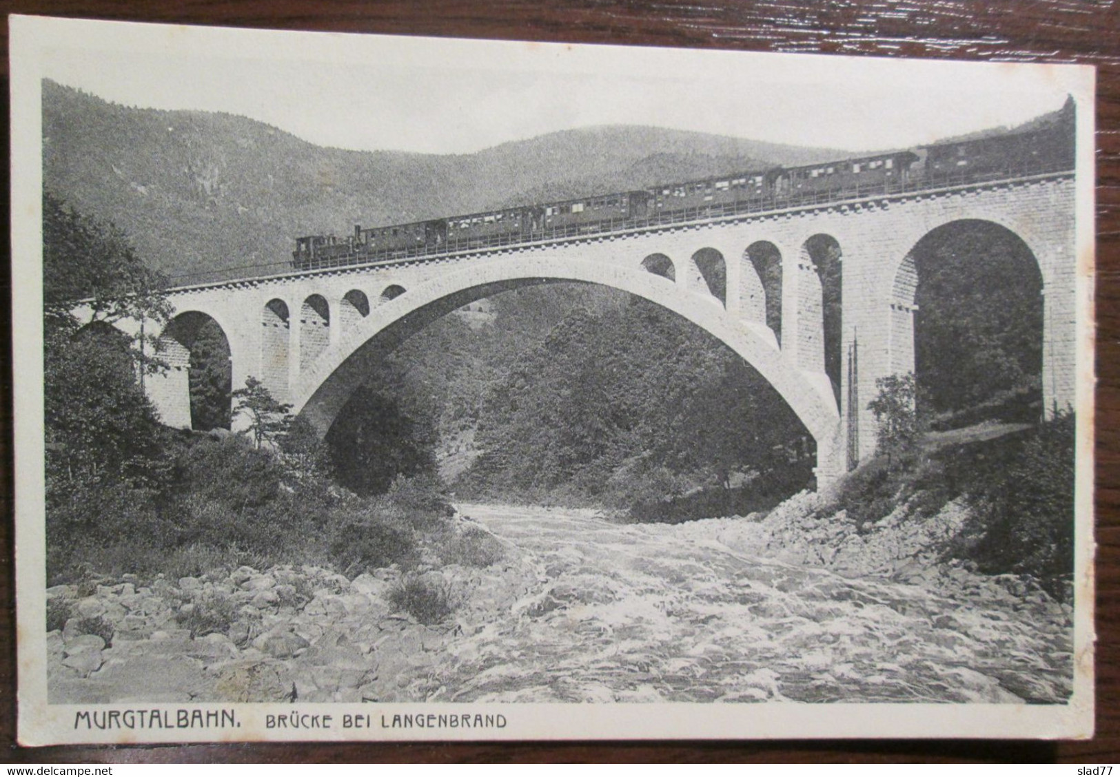 Railway Bridge Over Murgtal Black Forest Germany - Forbach