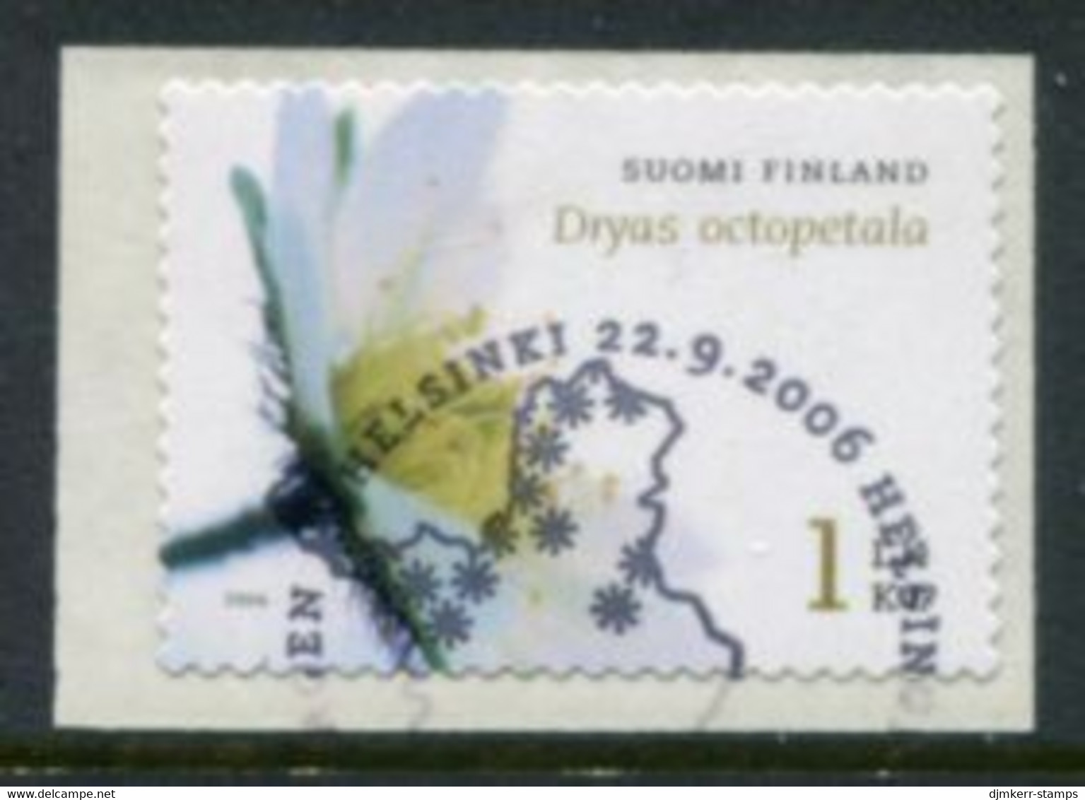 FINLAND 2006 Flower Used.  Michel  1819 - Used Stamps