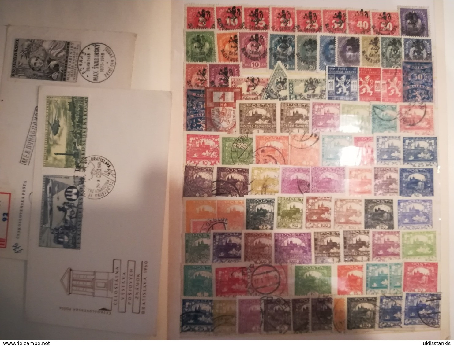 Czechoslovakian Stamp Collection - Other & Unclassified