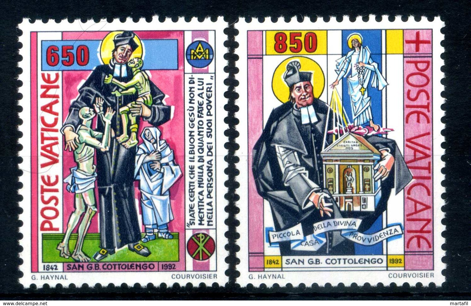 1992 VATICANO SET MNH ** - Neufs