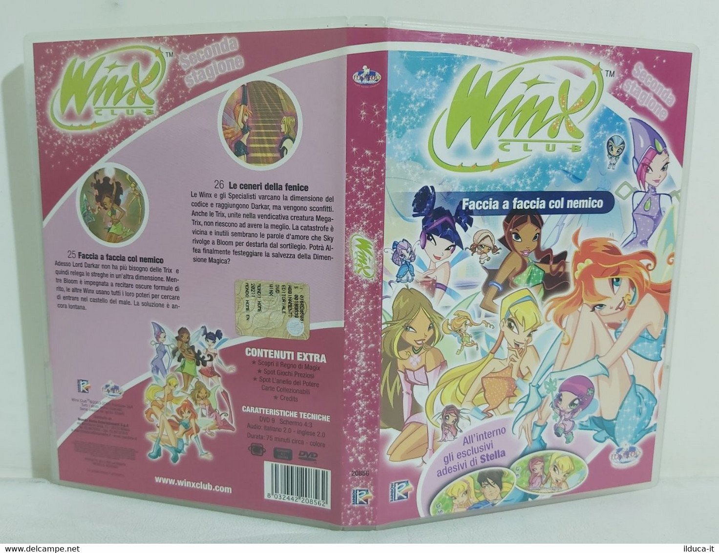 I105400 DVD - Winx Club - Seconda Stagione Puntate 25-26 - ADESIVI Di Stella - Dessin Animé