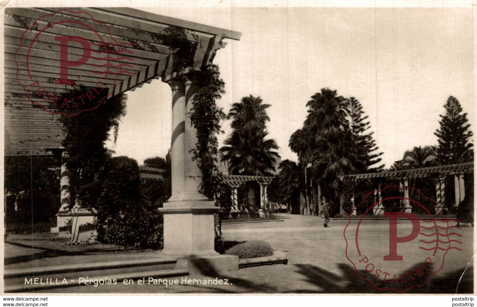 MELILLA. PERGOLAS PARQUE HERNANDEZ - Melilla