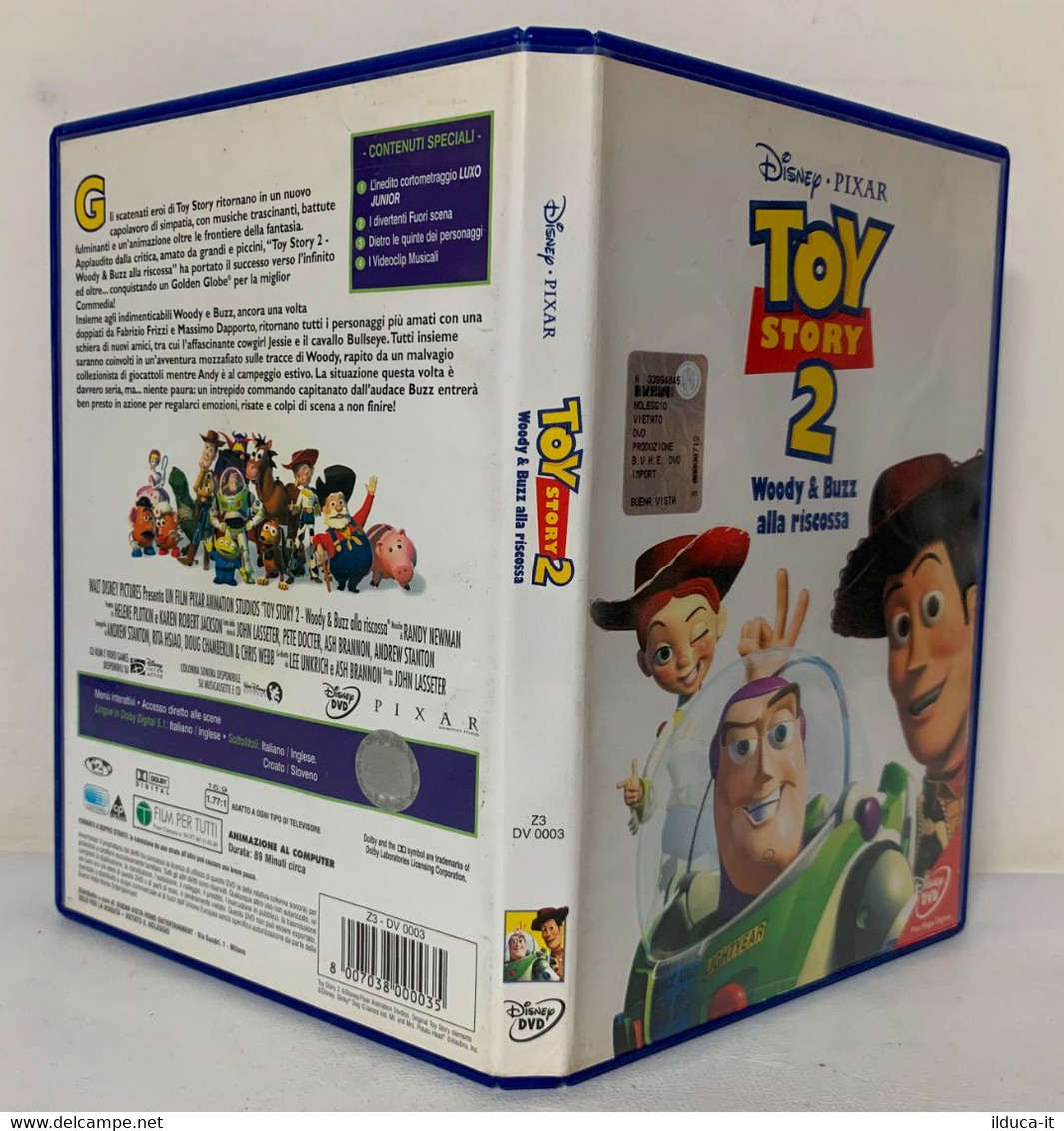 Animation - I105387 DVD - Disney Pixar - Toy Story 2 - Woody & Buzz alla  riscossa