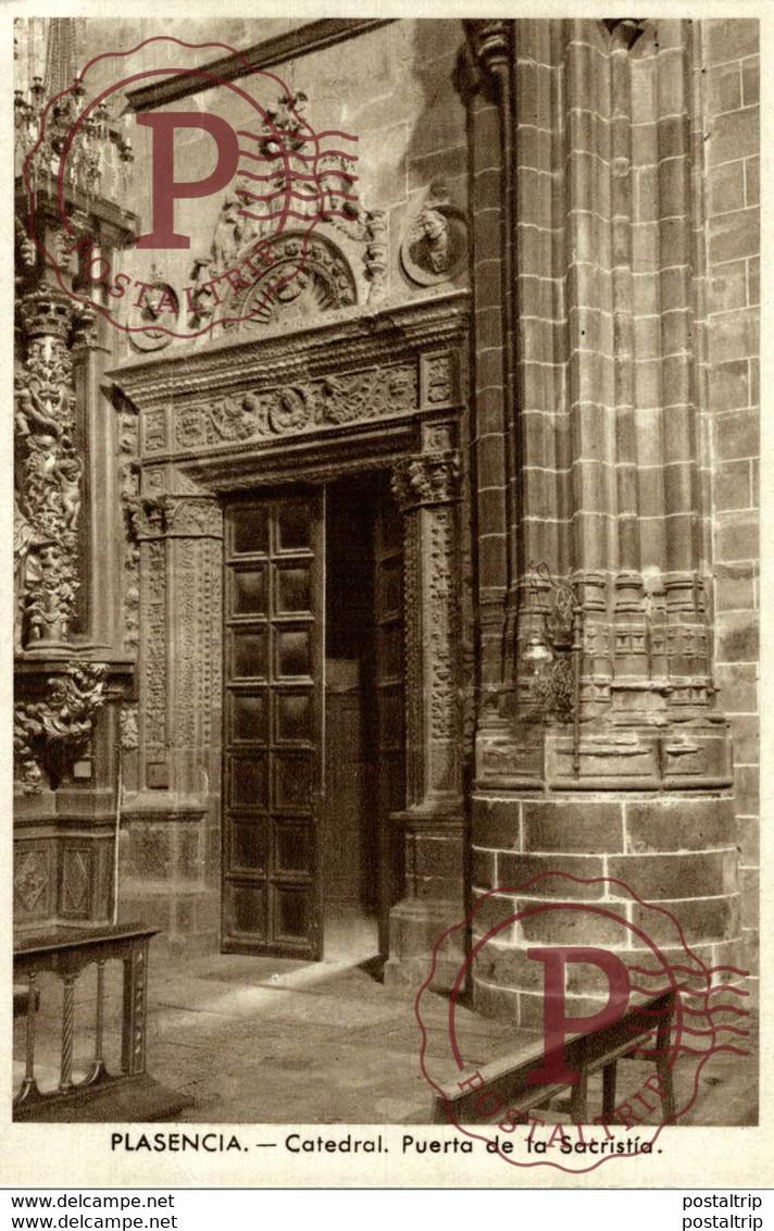 PLASENCIA (CÁCERES),CATEDRAL, PUERTA DE LA SACRISTÍA - Cáceres