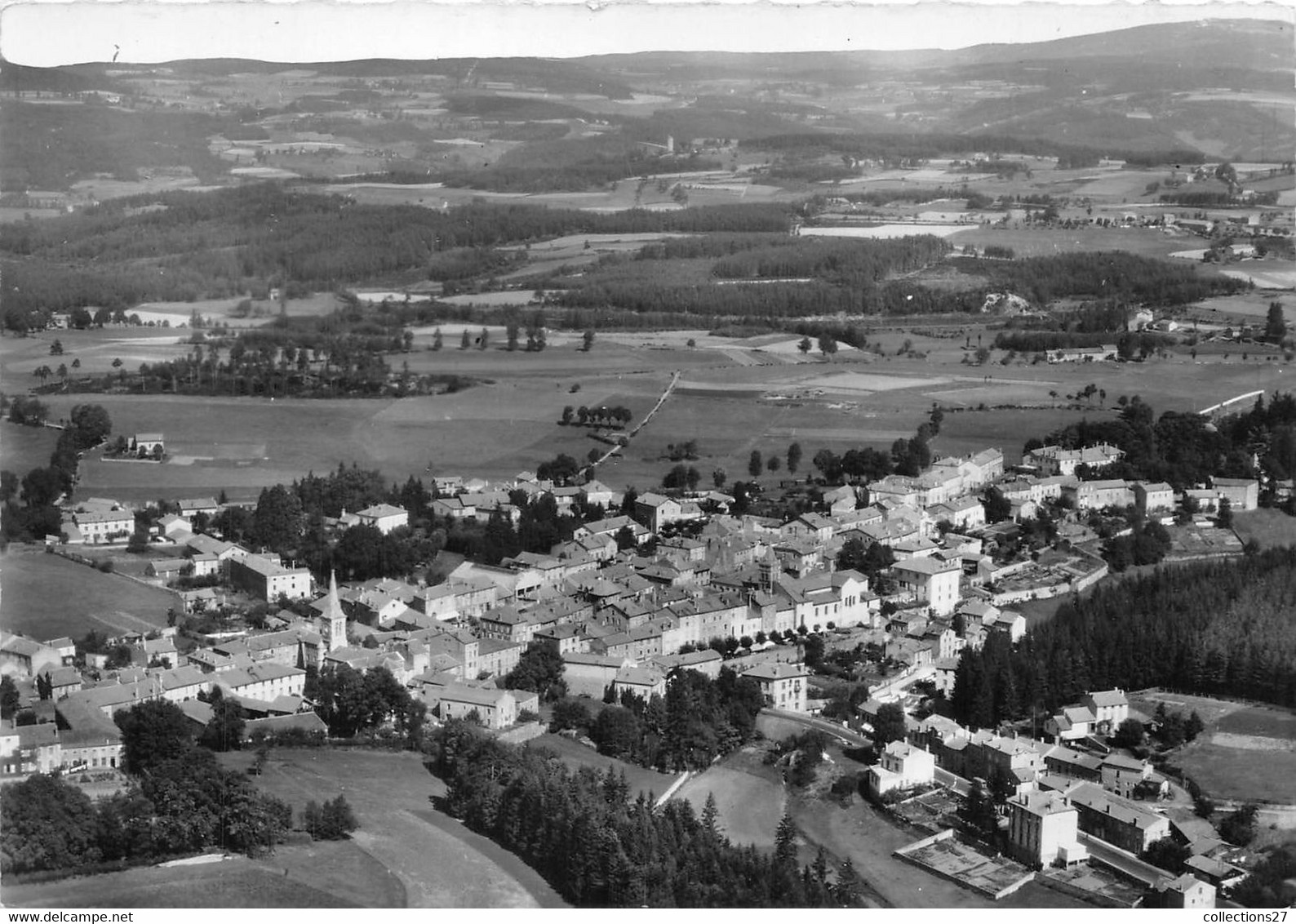 43-MONTFAUCON-DU-VELAY-VUE GÉNÉRALE AÉRIENNE - Montfaucon En Velay