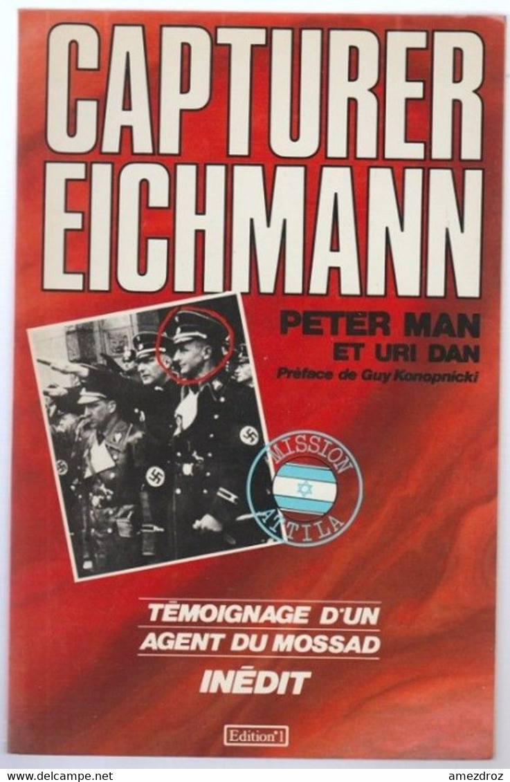 Capturer Eichmann Peter Man Et Uri Dan (14A) - Français