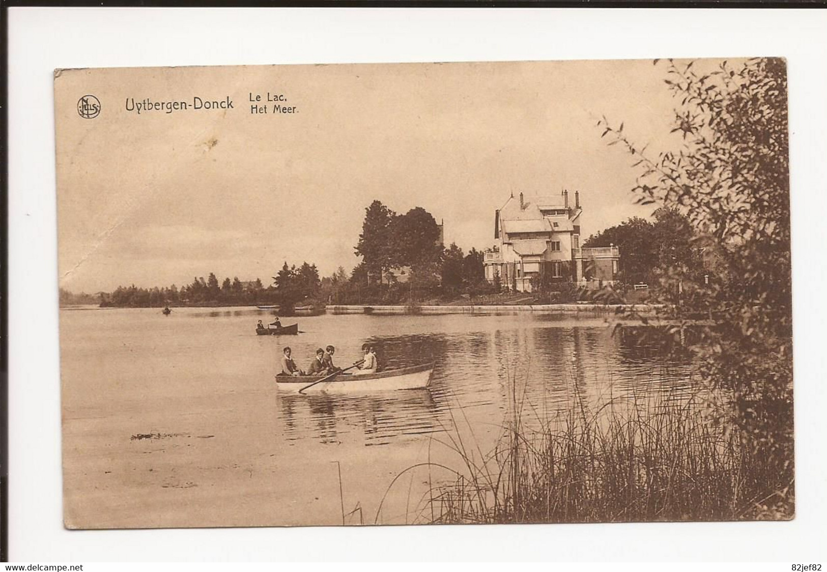 Uytbergen - Donck  Berlare Het Meer  1933 - Berlare