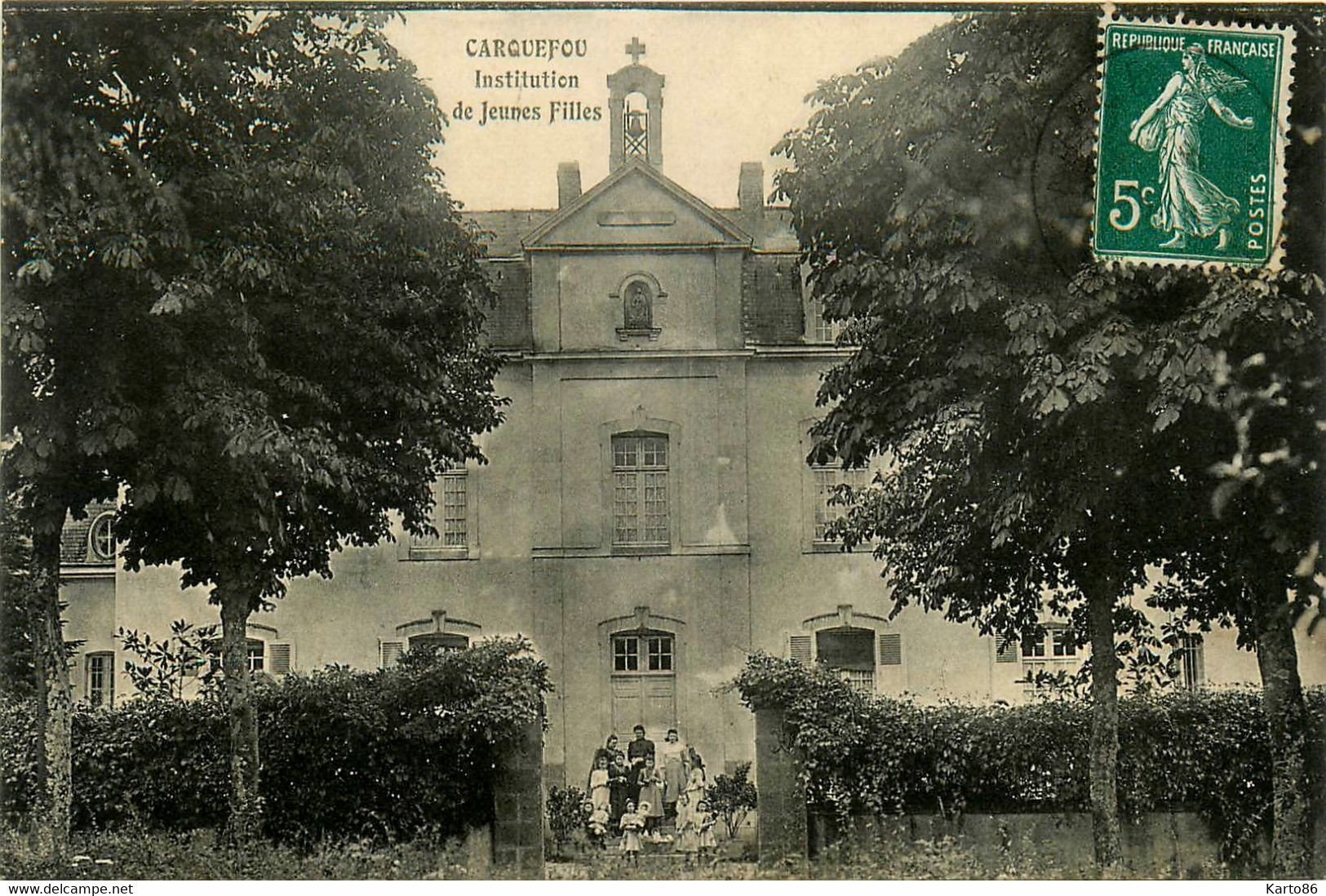 Carquefou * Institution De Jeunes Filles * école - Carquefou