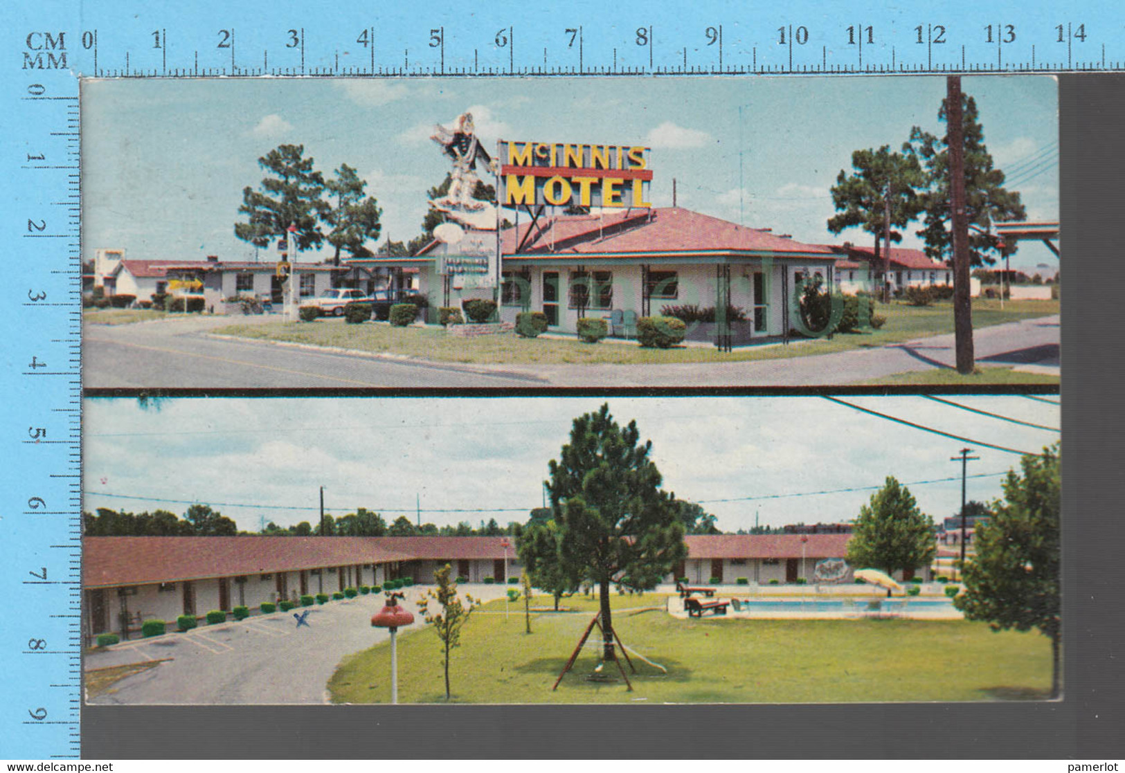 USA North Carolina Fayetteville - Mcinnis Motel ( Multi-view ) Cover Fayetteville 1967 - Fayetteville