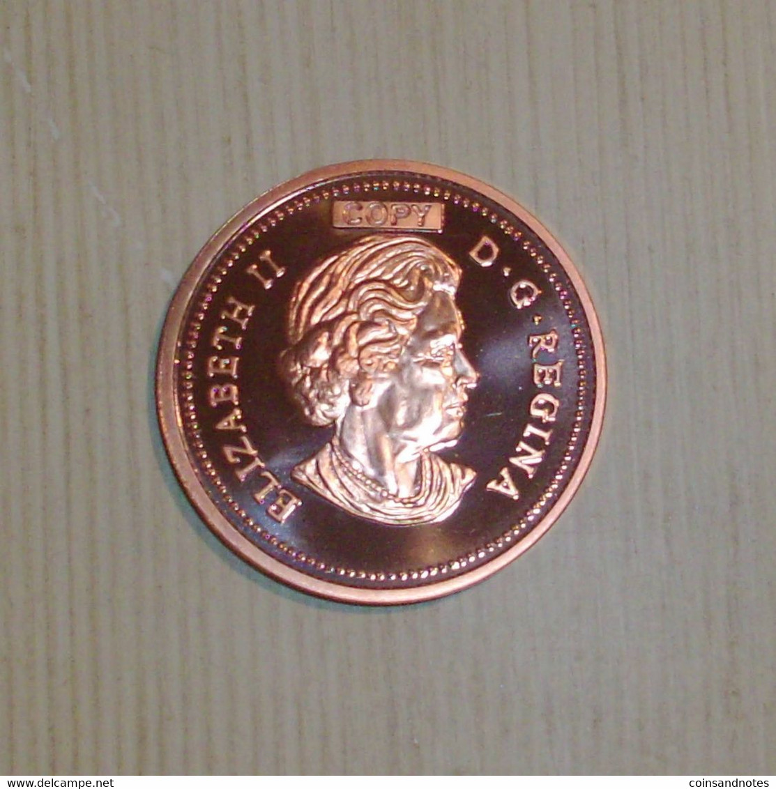 Canada 2009 - Xlarge 1 Dollar Cent Red Copper - 25gr - UNC - Sammlungen