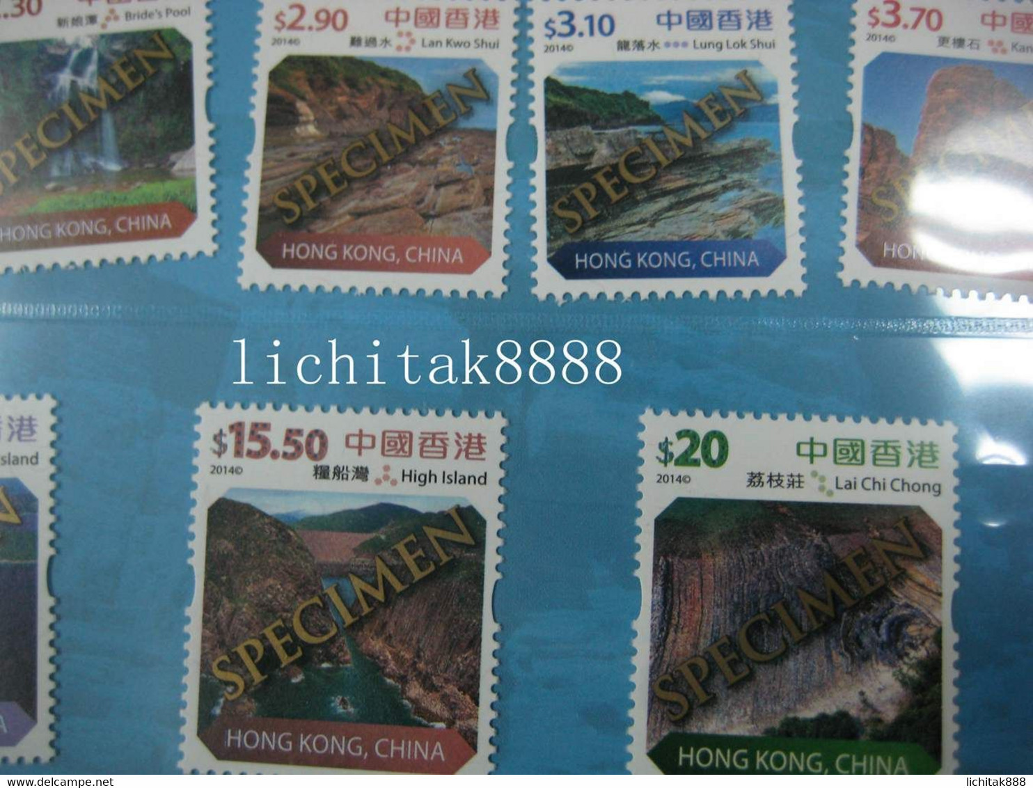 Hong Kong 2014 Definitive Stamps SPECIMEN SET In PACK - Other & Unclassified
