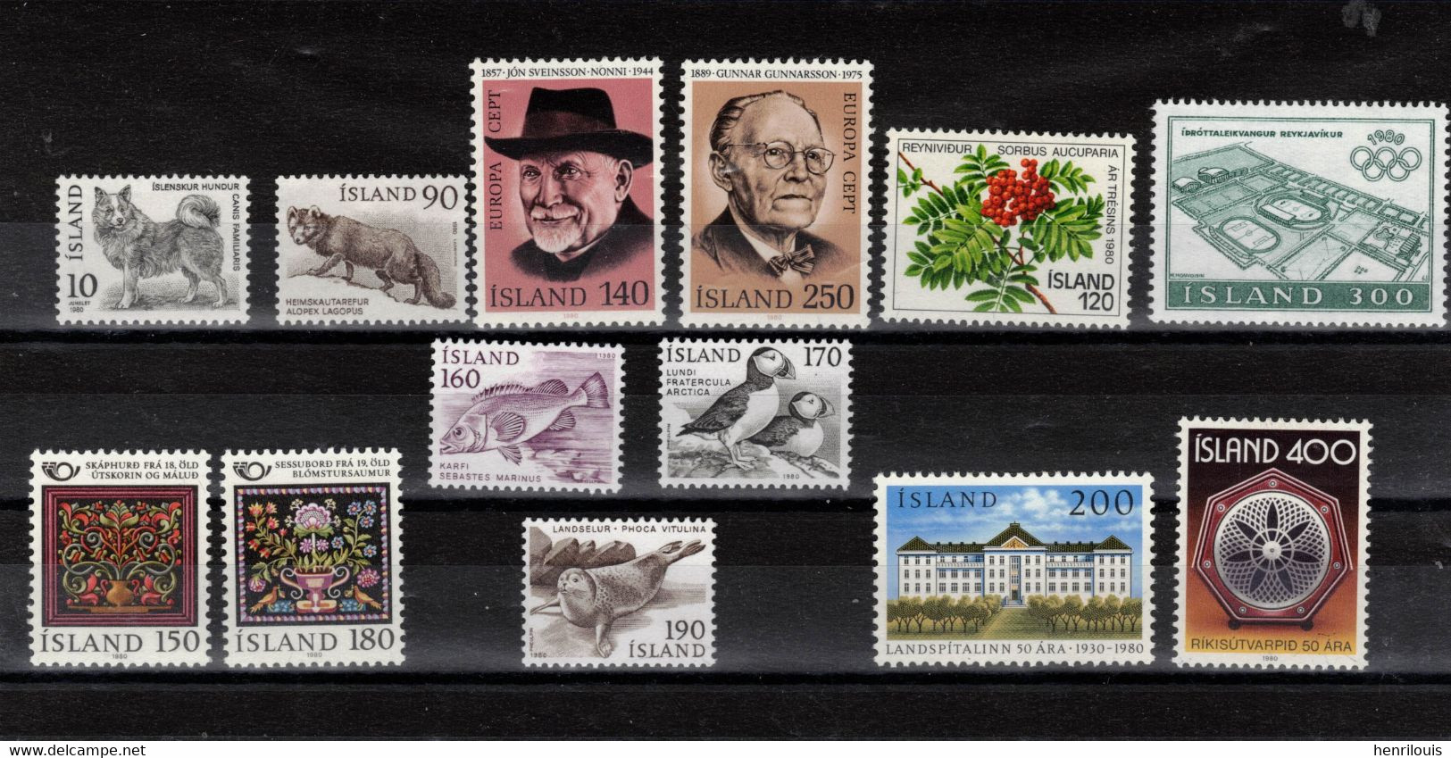 ISLANDE   Timbres Neufs ** De 180  ( Ref 5762 ) - Komplette Jahrgänge