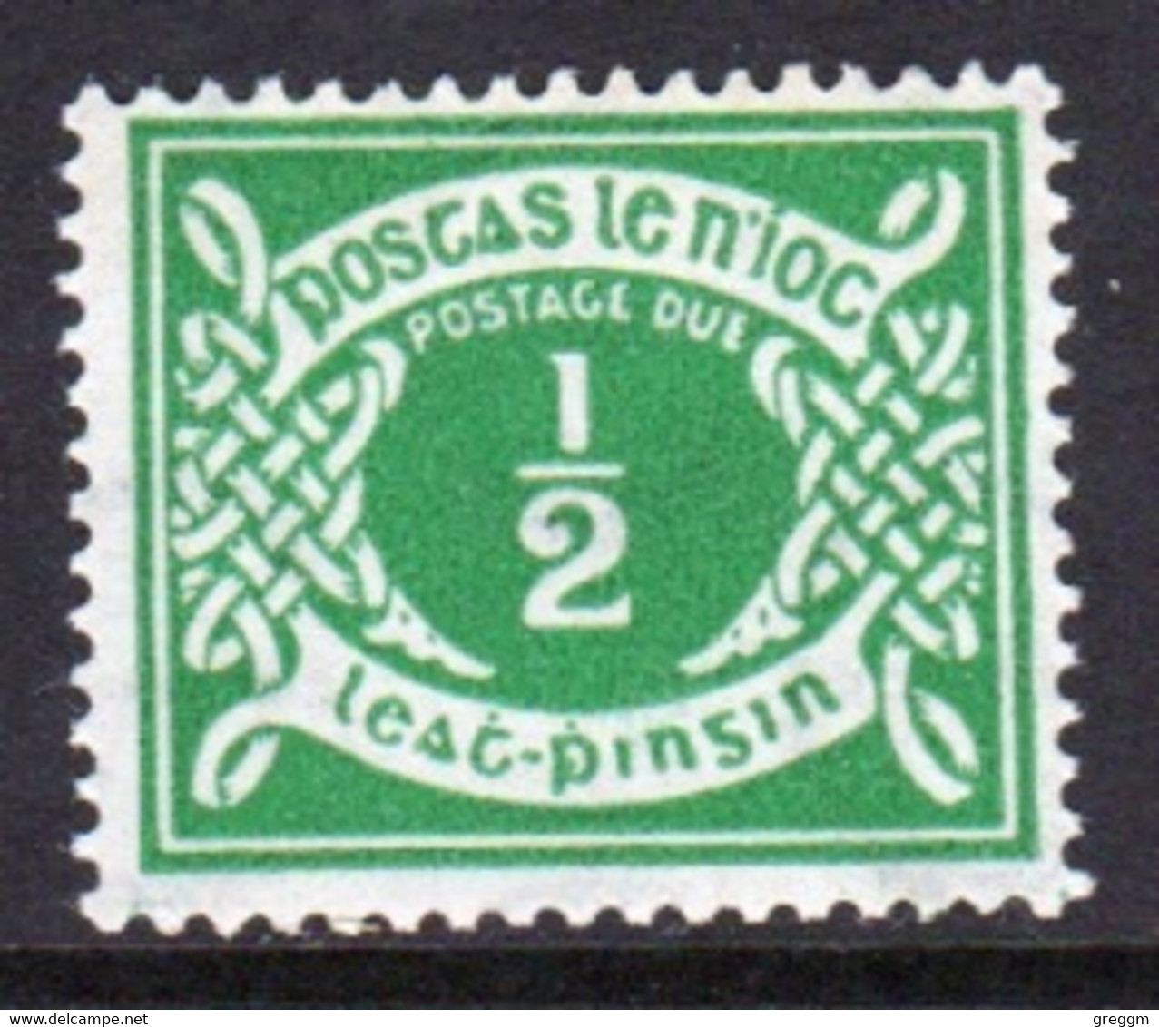 Ireland 1925 Single ½d Stamp From The Postage Due In Mounted Mint - Timbres-taxe