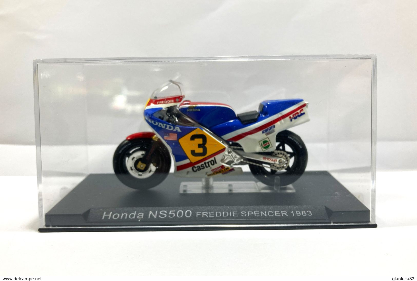 De Agostini Grandi Moto Da Corsa Honda NS 500 Freddie Spencer 1983 Mod09 - Motorfietsen