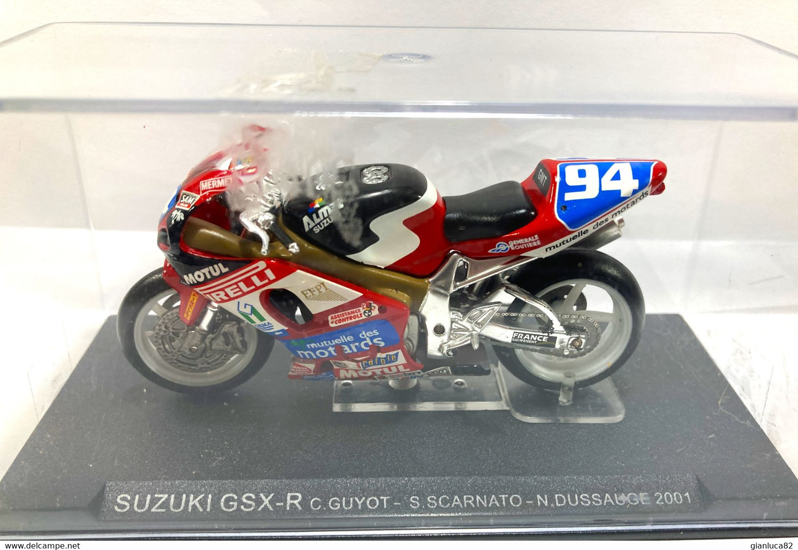 De Agostini Grandi Moto Da Corsa Suzuki GSX-R Guyot-Scarnato-Dussauge 2001 Protone KR Jeremy McWilliams 2003 Mod13 - Motorräder