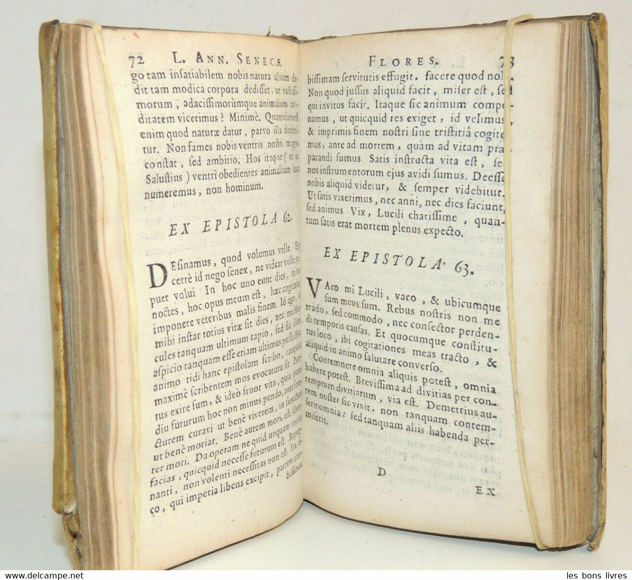 1681. L. ANNAEI SENECAE CORDUBENSIS Philosophi Flores - Tot De 18de Eeuw