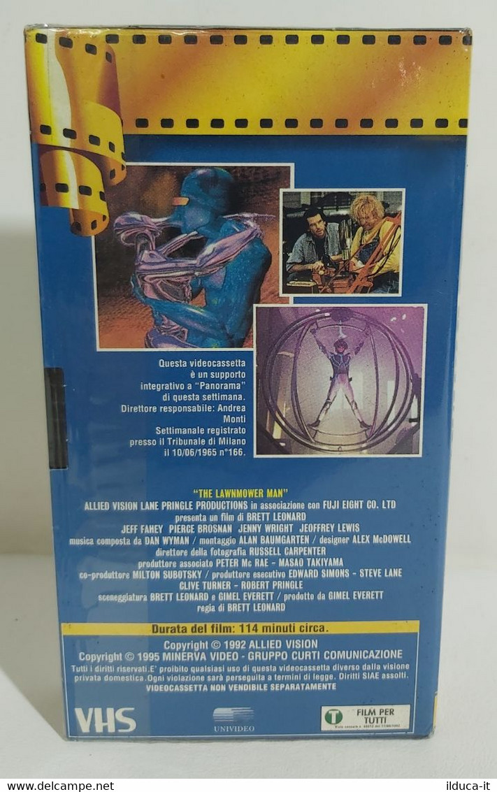 I105613 VHS - Il Tagliaerbe - Jeff Fahey - SIGILLATO - Sci-Fi, Fantasy