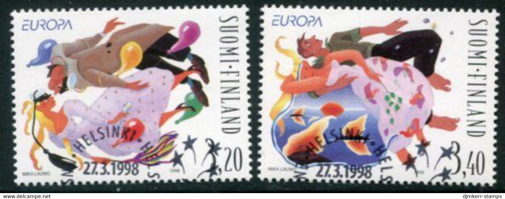 FINLAND 1998 Europa: National Festivals Used.  Michel 1432-33 - Gebraucht