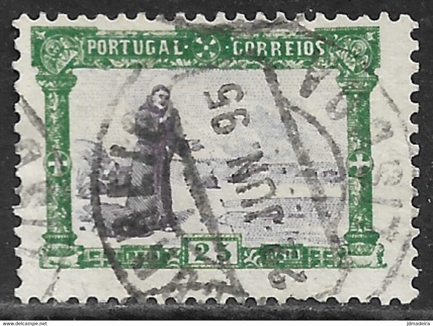 Portugal – 1895 St Anthony Centenary 25 Réis - Sonstige & Ohne Zuordnung