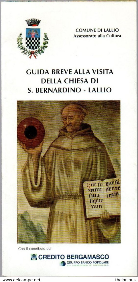 # Pieghevole: Guida Breve Alla Visita Della Chiesa Di S. Bernardino - Lallio - Toursim & Travels