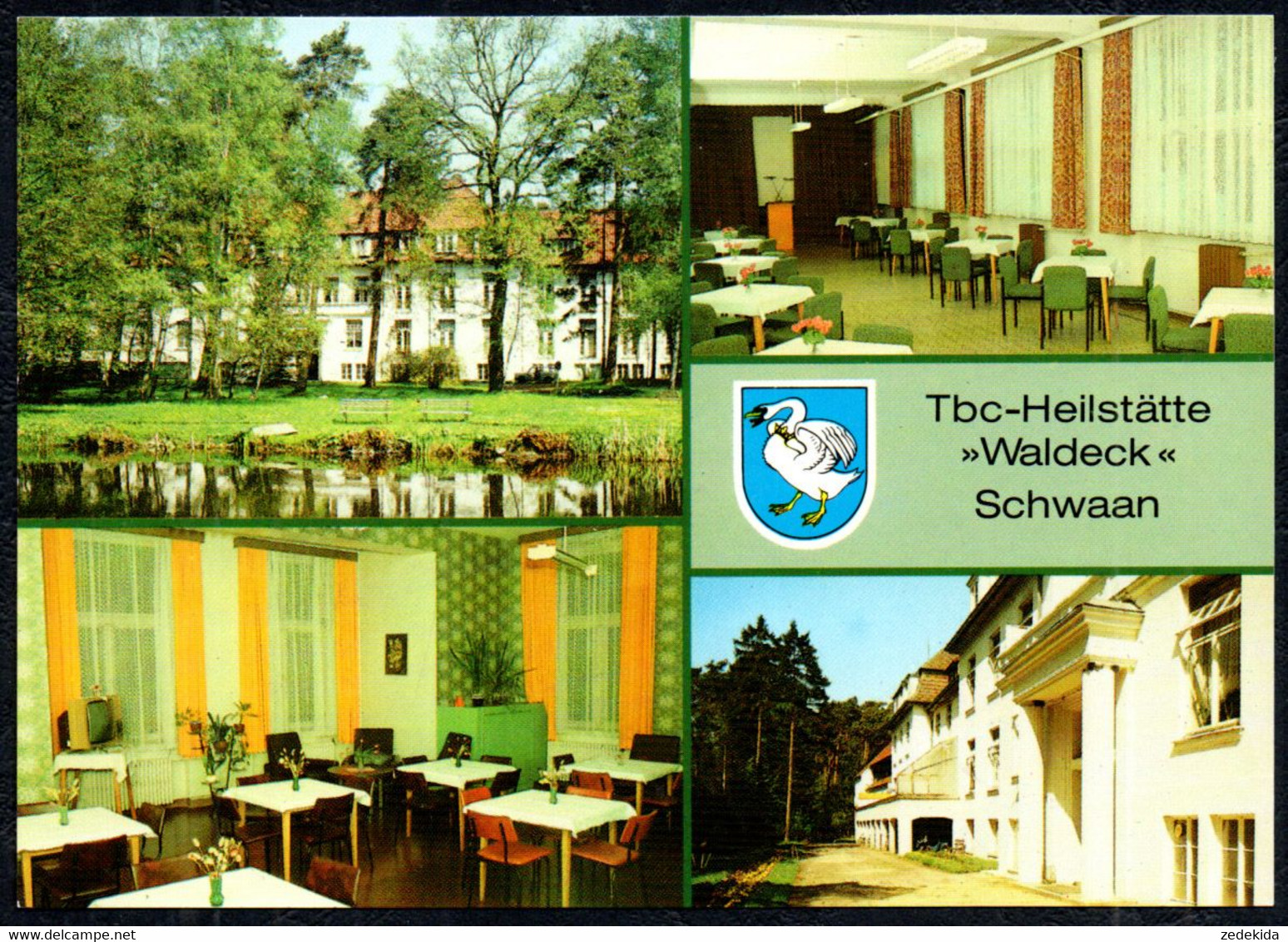 F7526 - TOP Schwaan TBC Heilstätte Waldeck - Verlag Bild Und Heimat Reichebach - Buetzow