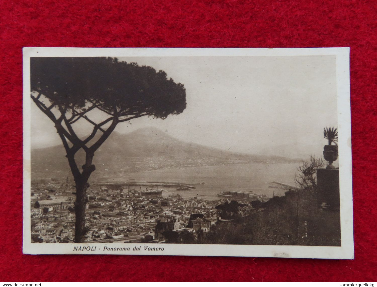 AK: Napoli - Panorame Dal Vomero, Gelaufen 6. VII. 1929 (Nr. 3382) - Marano Di Napoli