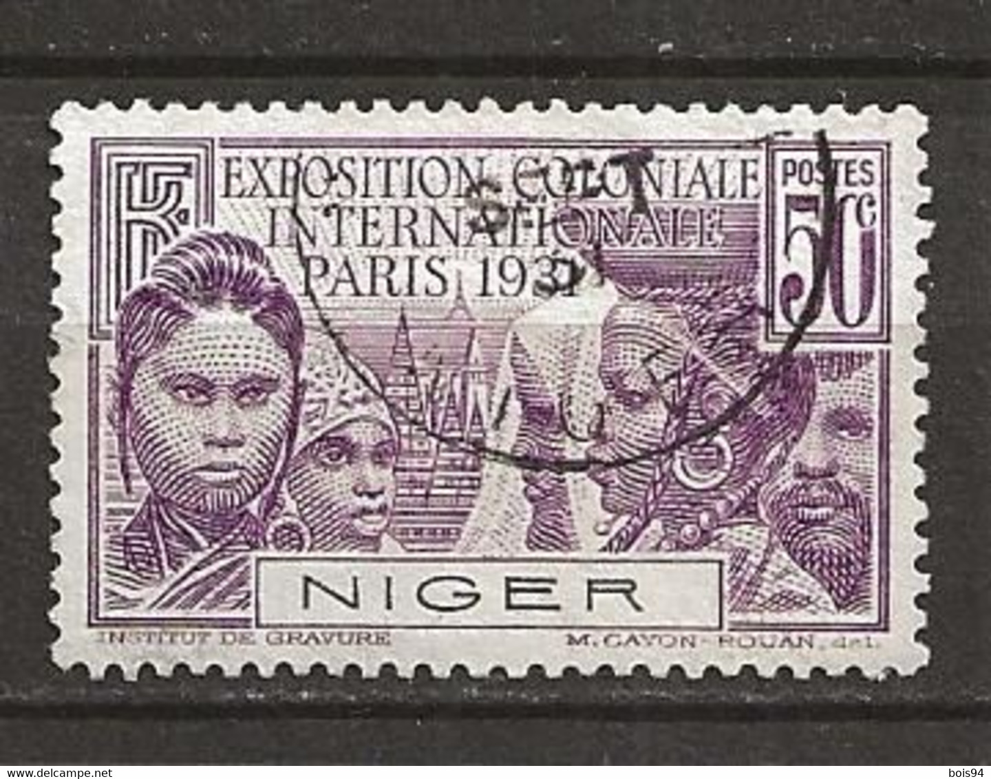 NIGER 1931 . N° 54 . Oblitéré . - Gebraucht