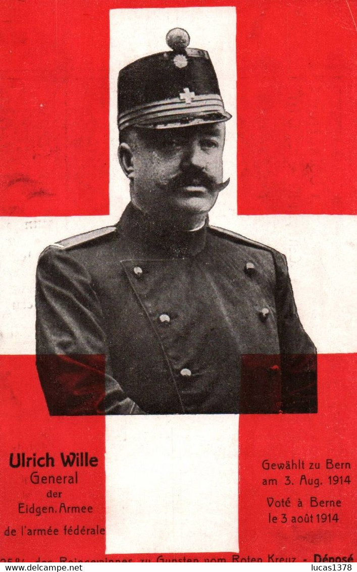 ARMEE SUISSE / ULRICH WILLE / GENERAL - Wil