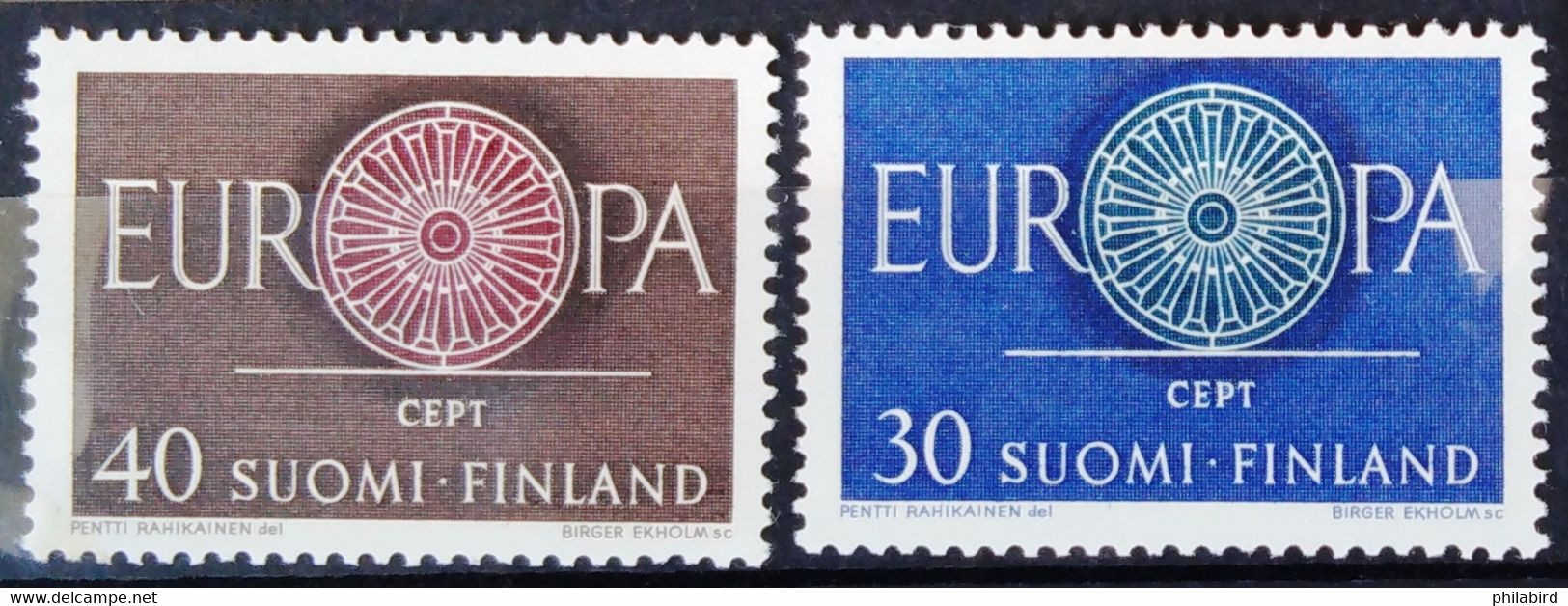 EUROPA 1960 - FINLANDE                    N° 501/502                       NEUF** - 1960