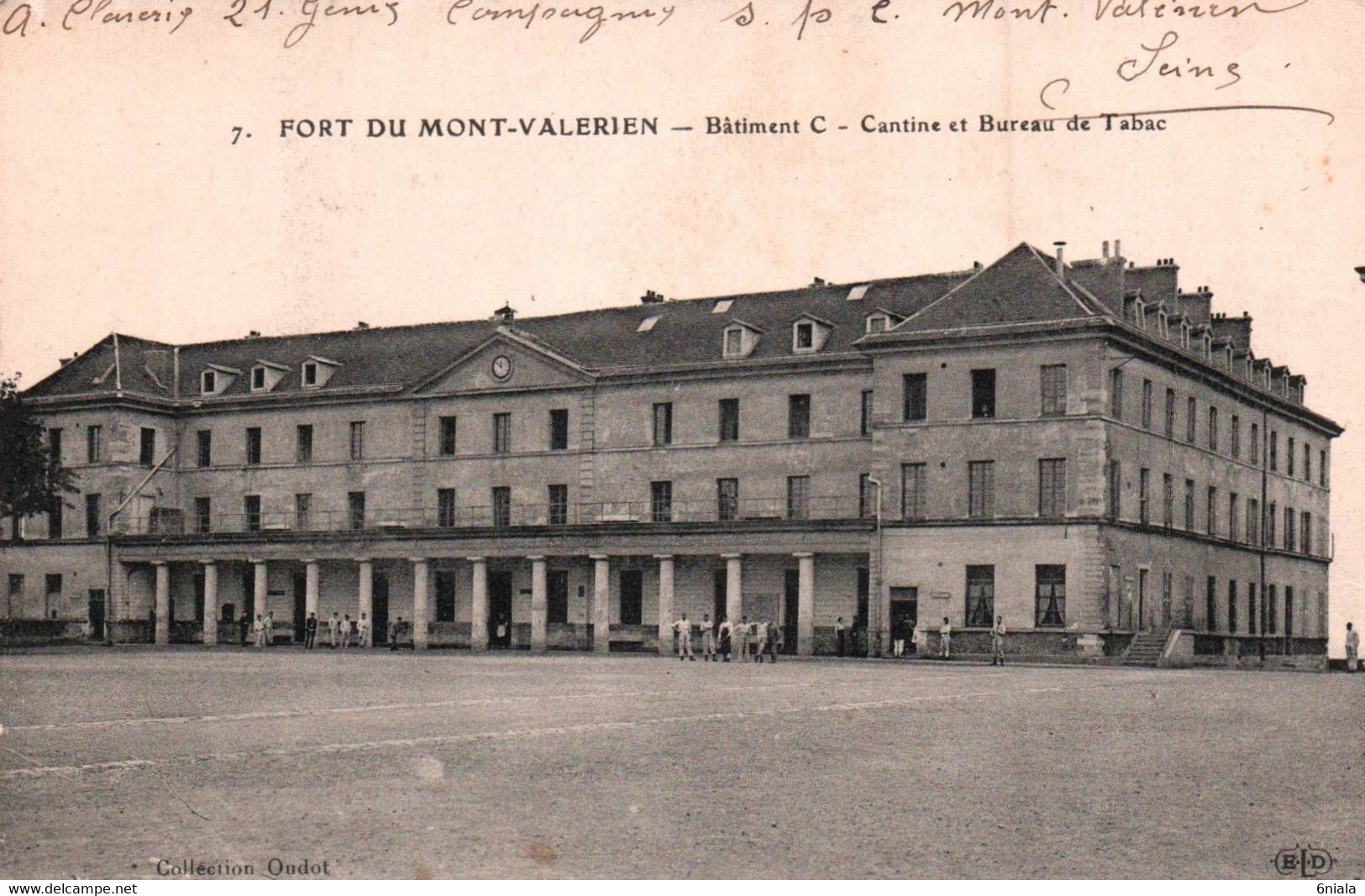 10143 Fort Du MONT VALERIEN Bâtiment   C   Cantine Et Bureau De Tabac     (recto-verso) 92 Hauts De Seine - Mont Valerien