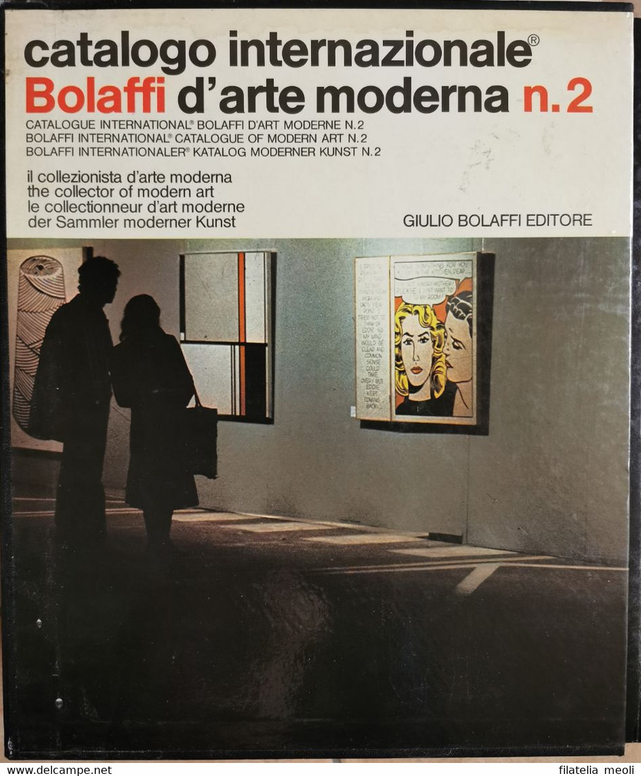 CATALOGO BOLAFFI D'ARTE MODERNA VOLUME N°2 - Arte, Arquitectura