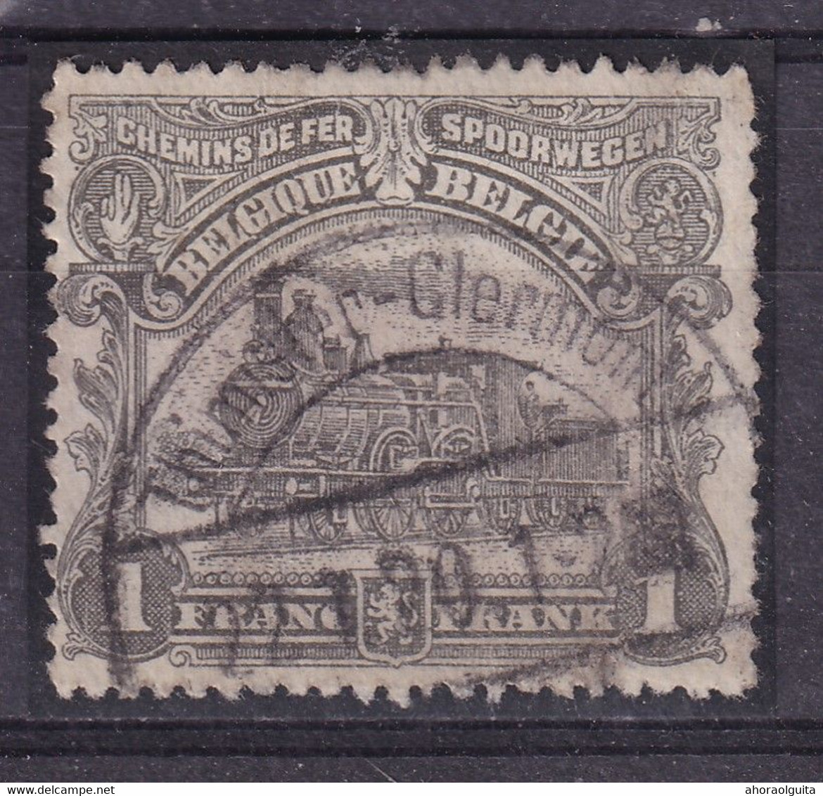 864/36 -- Timbre Chemin De Fer Cachet De FORTUNE 1919 Type Allemand THIMISTER CLERMONT - Sonstige & Ohne Zuordnung