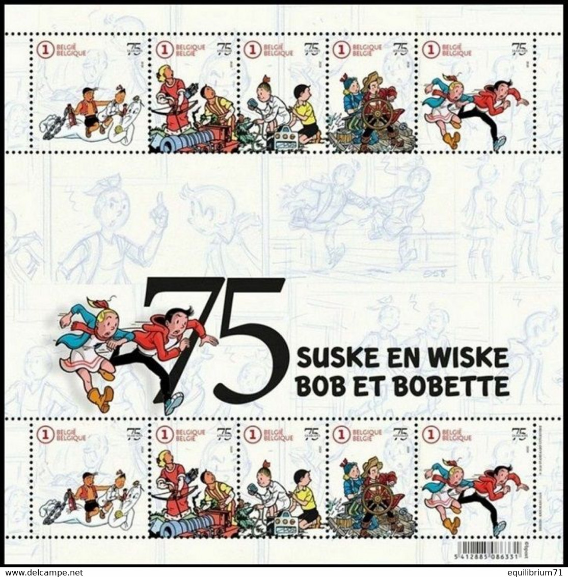 Set Bob & Bobette édition Limitée/Suske En Wiske Beperkte Oplage/Frida Und Freddie Limitierter Auflage/Spike & Suzy - Philabédés (comics)