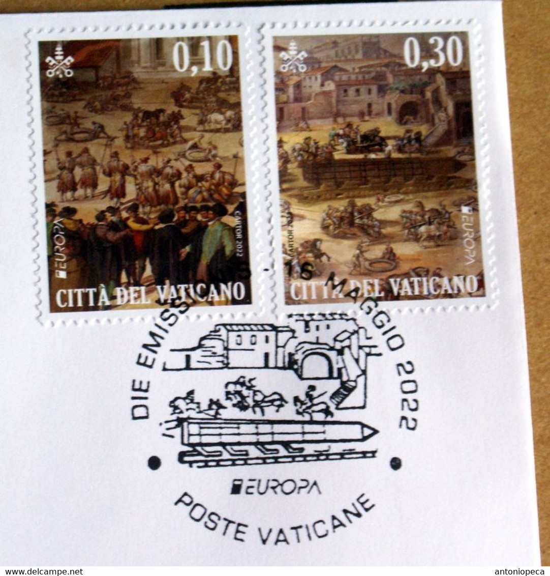 VATICAN 2022, EUROPA SET  FDC - Ungebraucht