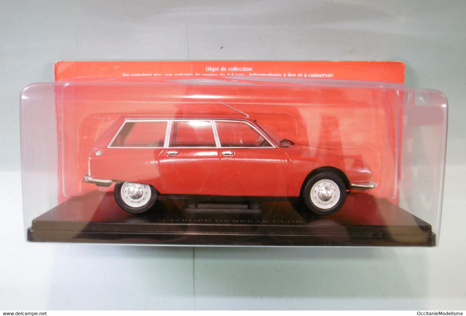 Hachette / Ixo - CITROEN GS BREAK CLUB Rouge Neuf NBO 1/24 - Sonstige & Ohne Zuordnung