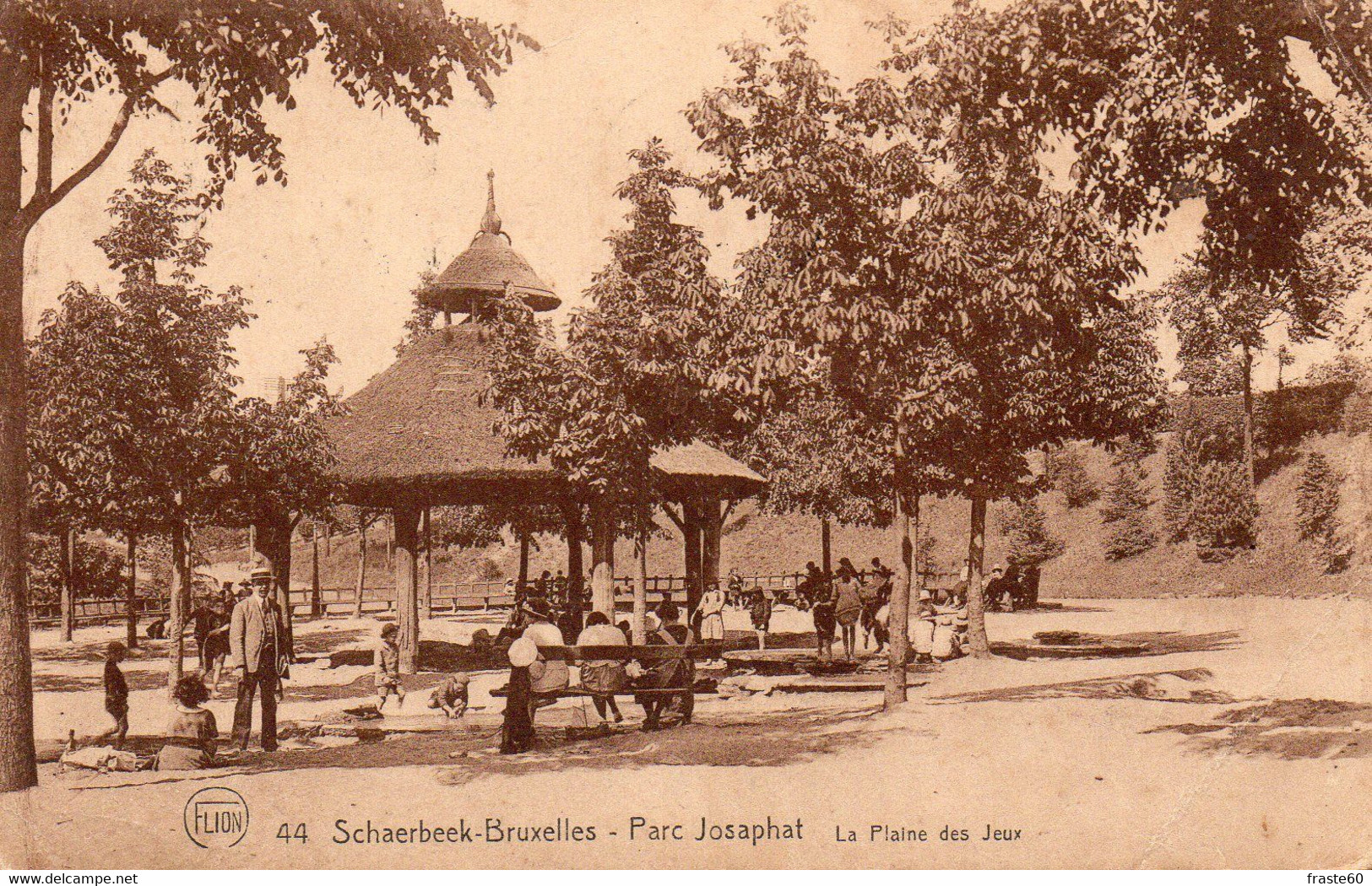 Schaerbeek Bruxelles - Parc Josaphat - La Plaine Des Jeux - Forêts, Parcs, Jardins