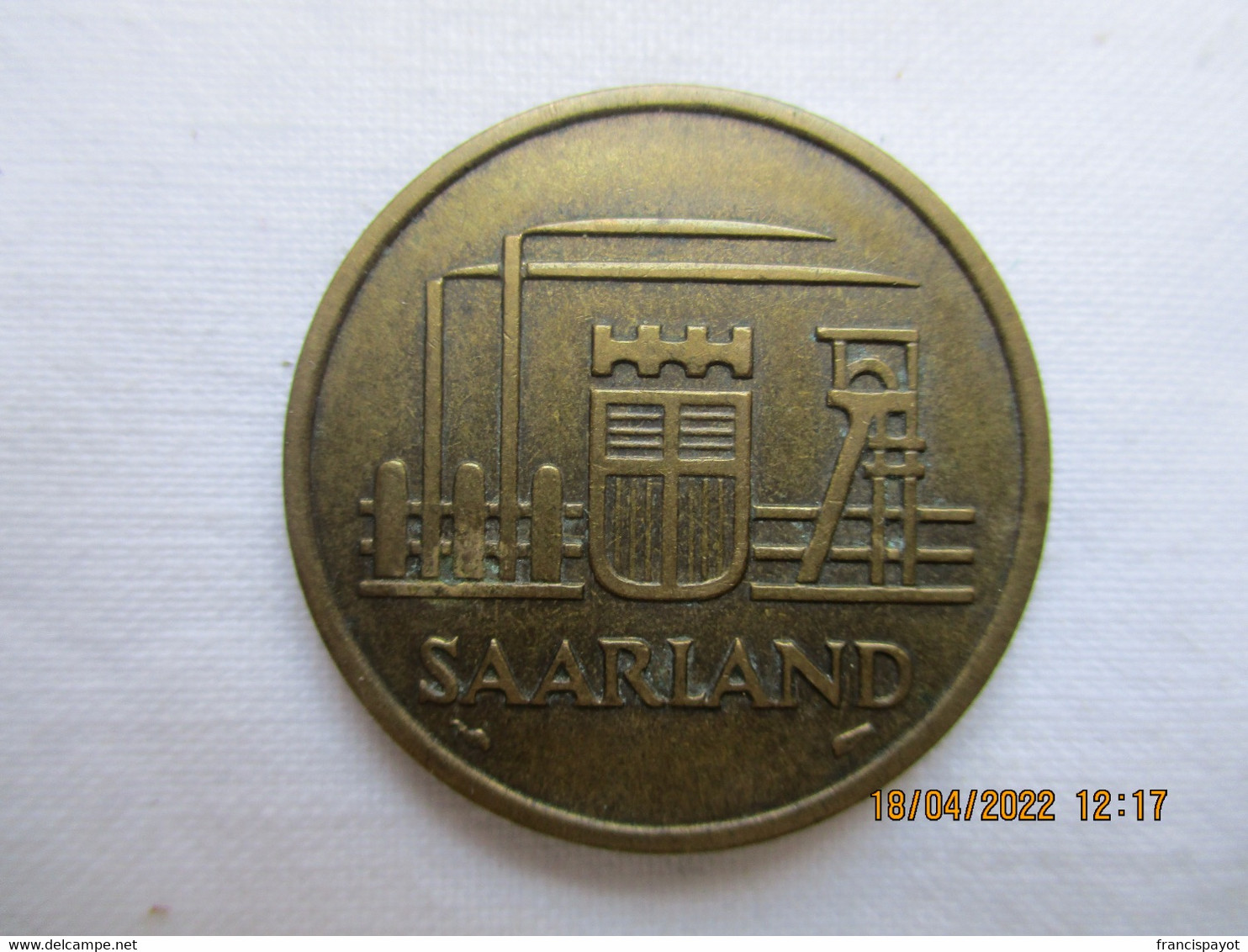 France: Sarre 50 Francs 1954 - Sonstige & Ohne Zuordnung