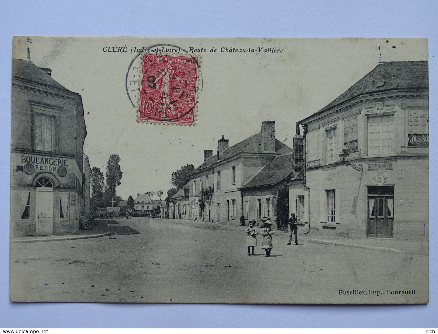 CPA 37 Indre Et Loire - CLERE - Route De Château La Vallière - Cléré-les-Pins