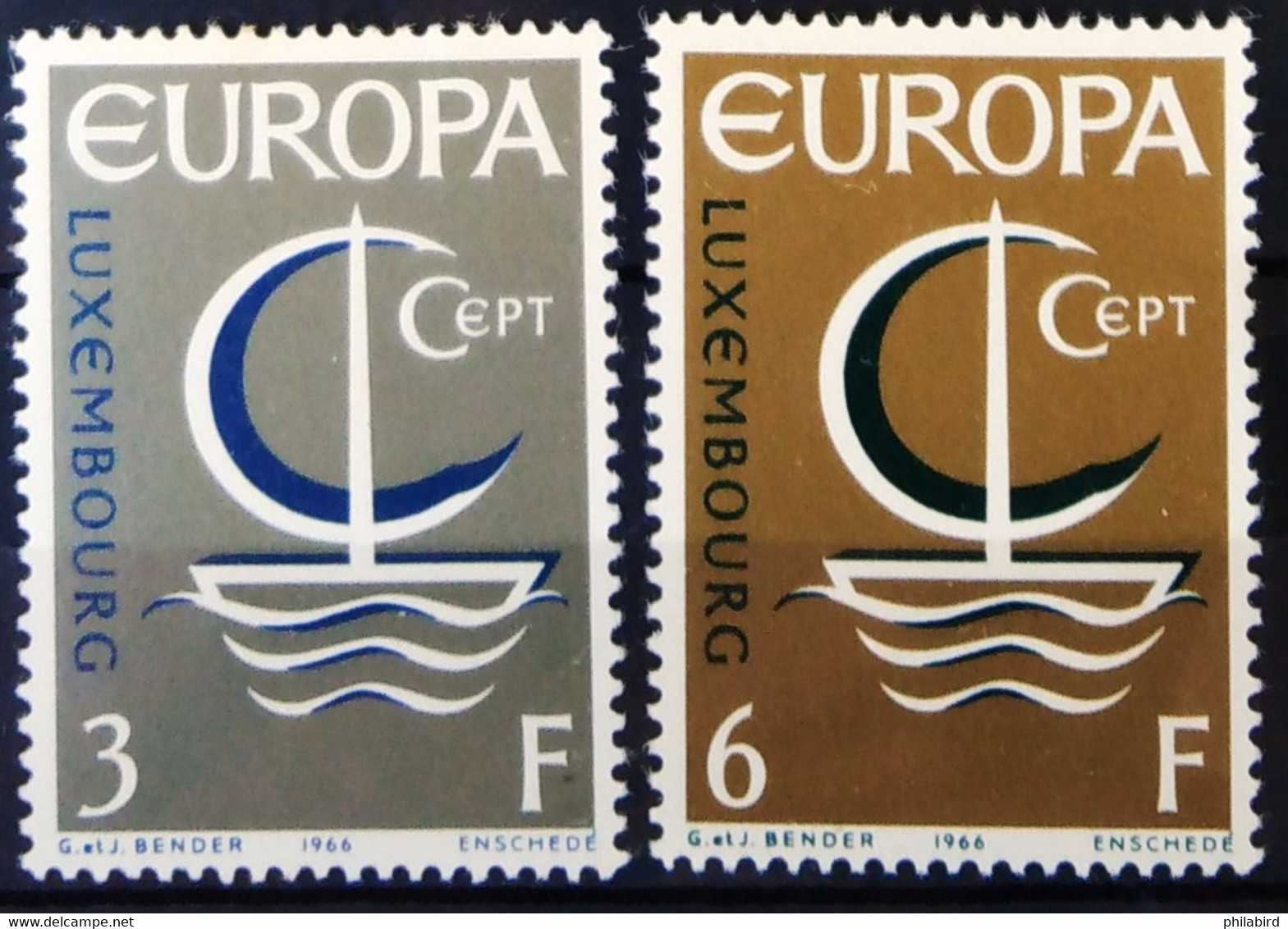 EUROPA 1966 - LUXEMBOURG                   N° 684/685                       NEUF** - 1966